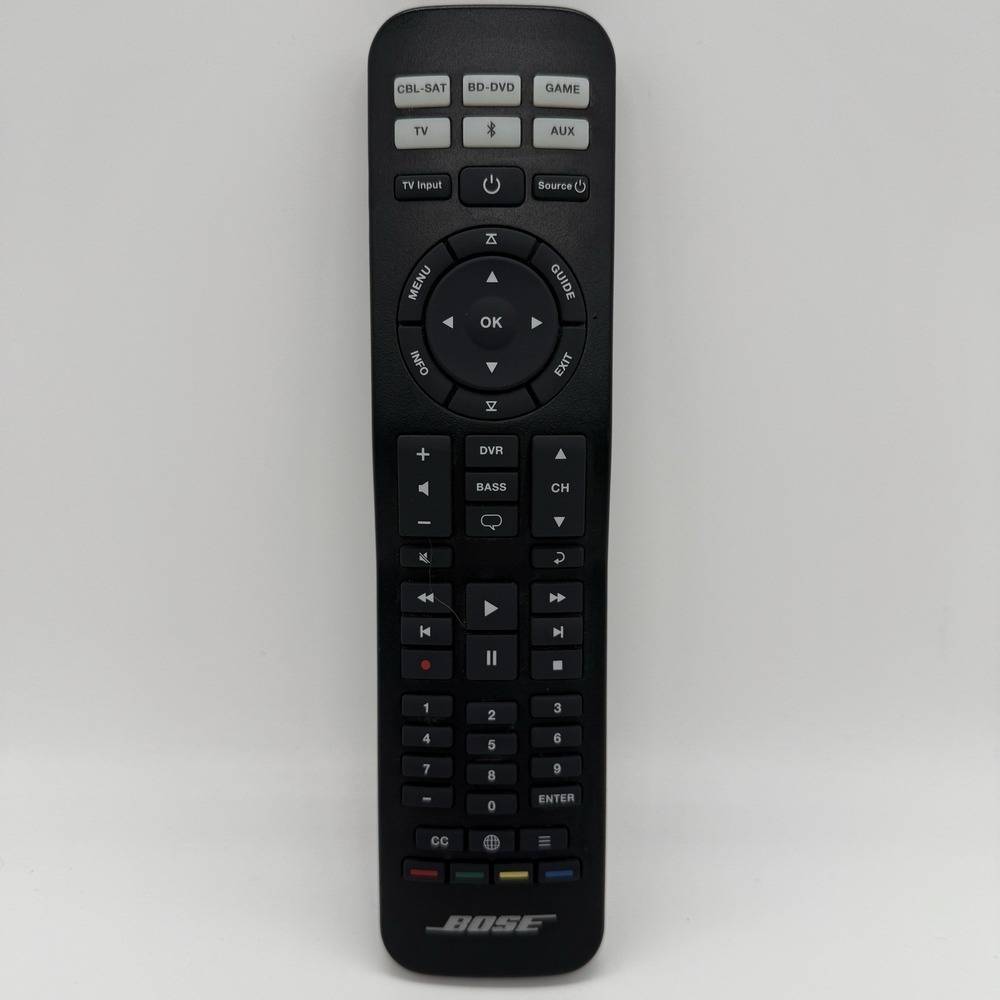 Bose Universal Remote Control 714919-001S Tested Working OEM Black